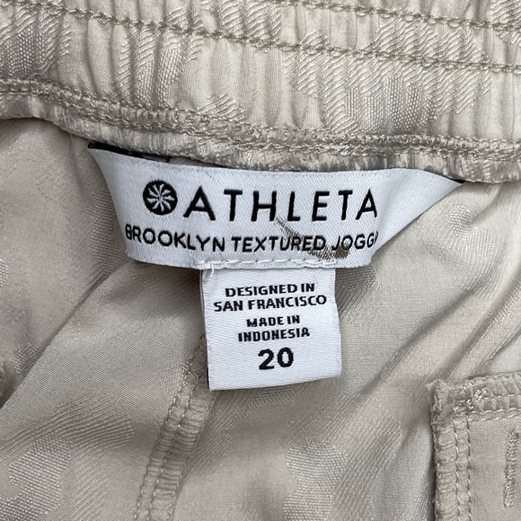 NWT Athleta Brooklyn Textured Jogger  20 - Picture 9 of 13